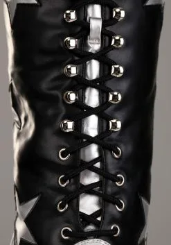 A Leading Role KISS Starchild Boots For Men -Fun Costumes Store kiss starchild boots alt 4