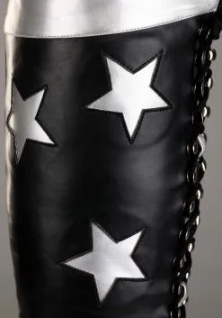 A Leading Role KISS Starchild Boots For Men -Fun Costumes Store kiss starchild boots alt 5