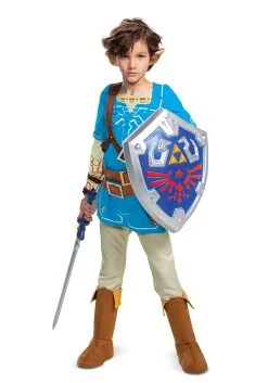 Disguise Kids Link Breath Of The Wild Prestige Costume 5 Disguise Kids Link Breath Of The Wild Prestige Costume -Fun Costumes Store link breath of the wild prestige costume alt 1