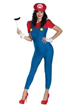 Disguise Women's Deluxe Mario Costume