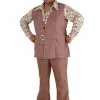 Fun Costumes Men's Plus Size 70's Vest Costume -Fun Costumes Store mens plus size 70s vest costume update
