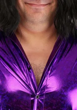 Fun Costumes Plus Size Shattered Glass Disco Shirt For Men -Fun Costumes Store mens plus size shattered glass disco shirt alt 3