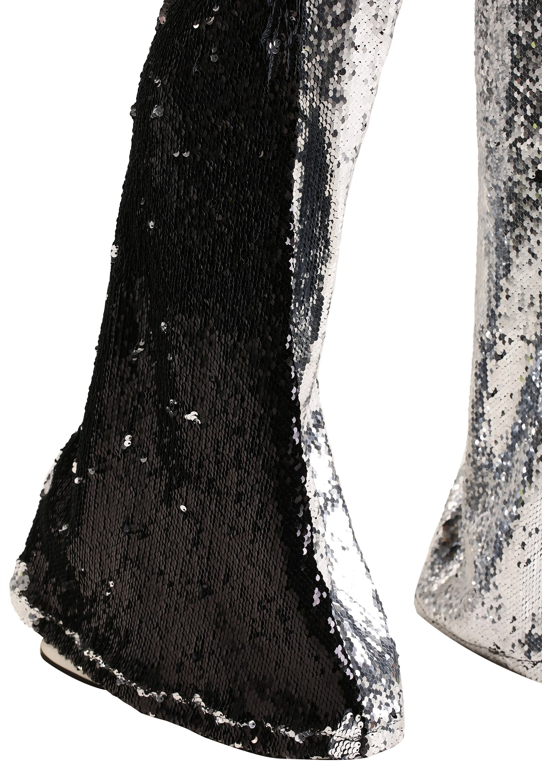 Fun Costumes Men's Reversible Sequin Disco Pants 7 Fun Costumes Men's Reversible Sequin Disco Pants - Image 5