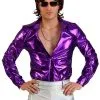 Fun Costumes Men's Shattered Glass Disco Shirt -Fun Costumes Store mens shattered glass disco shirt