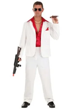 Fun Costumes Suave 80s Gangster Costume For Men