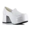 Ellie White Daddio Pimp Shoes For Men -Fun Costumes Store mens white daddio pimp shoe