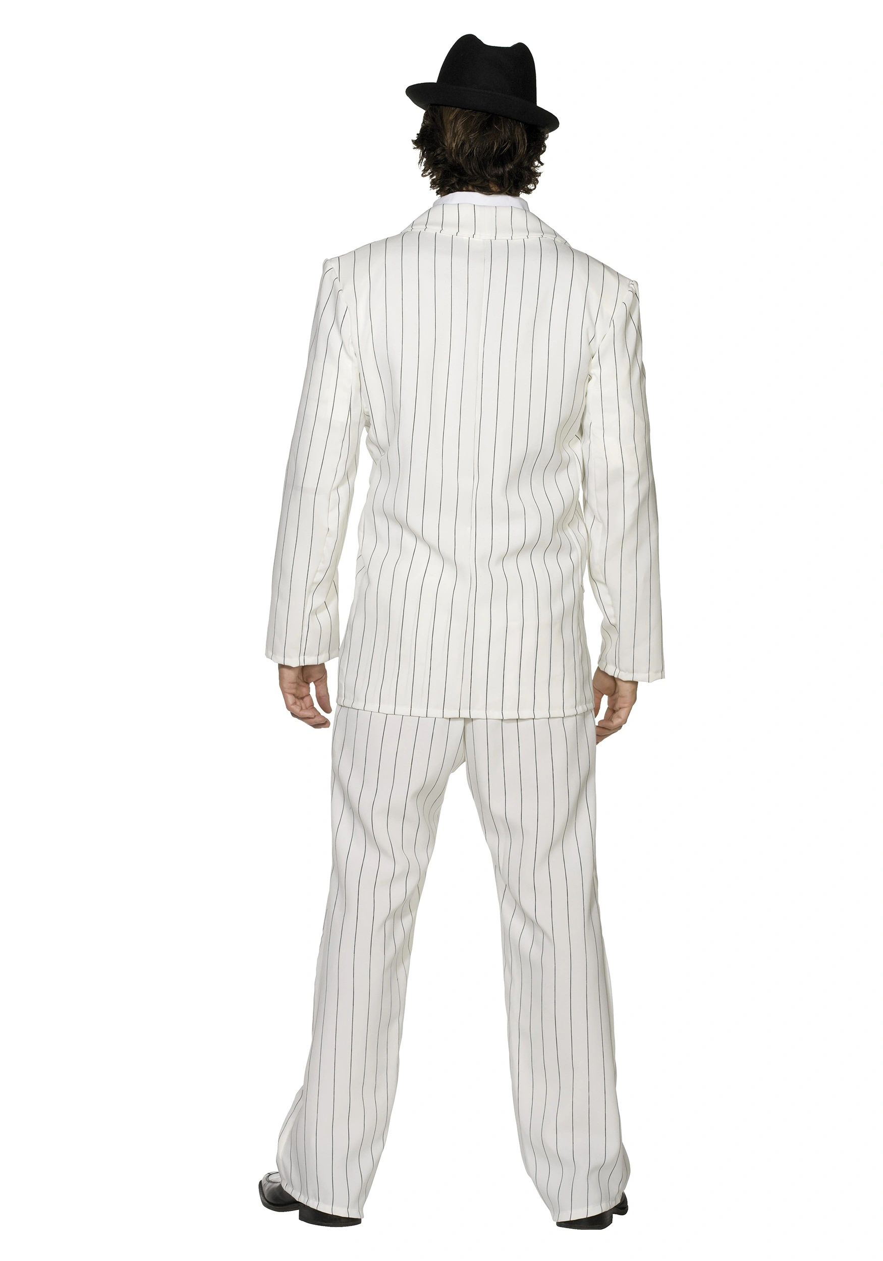 Smiffys Men's White Gangster Costume 4 Smiffys Men's White Gangster Costume - Image 2