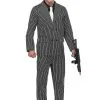 Fun Costumes Men's Wide Pin Stripe Gangster Costume -Fun Costumes Store mens wide pin stripe gangster costume1