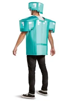 Disguise Minecraft Armor Classic Adult Costume 9 Disguise Minecraft Armor Classic Adult Costume -Fun Costumes Store minecraft armor classic adult costume alt 3