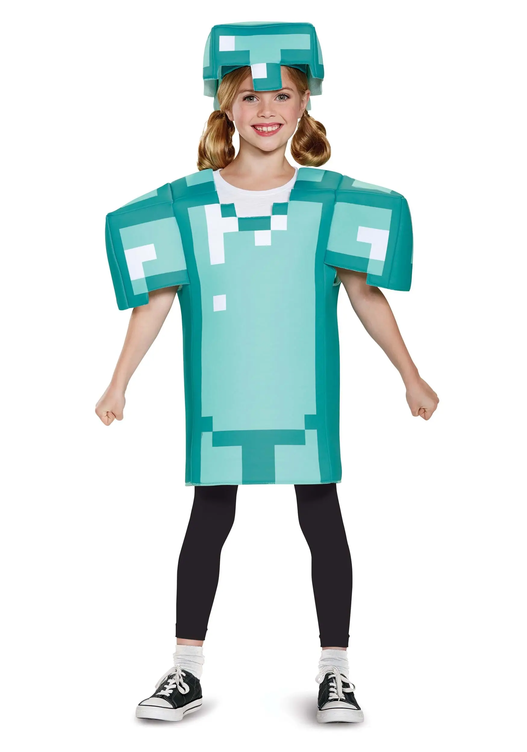 Disguise Kid's Minecraft Classic Armor Costume 4 Disguise Kid's Minecraft Classic Armor Costume - Image 2