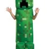 Disguise Minecraft Kid's Creeper Inflatable Costume 2 Disguise Minecraft Kid's Creeper Inflatable Costume -Fun Costumes Store minecraft child creeper inflatable costume update