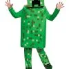 Disguise Minecraft Creeper Deluxe Kid's Costume 1 Disguise Minecraft Creeper Deluxe Kid's Costume -Fun Costumes Store minecraft creeper deluxe costume boys dlc