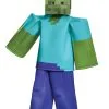 Disguise Minecraft Prestige Child Zombie Costume -Fun Costumes Store minecraft prestige kid zombie costume dlc update