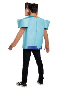 Disguise Minecraft Steve Adult Costume -Fun Costumes Store minecraft steve adult costume alt 1