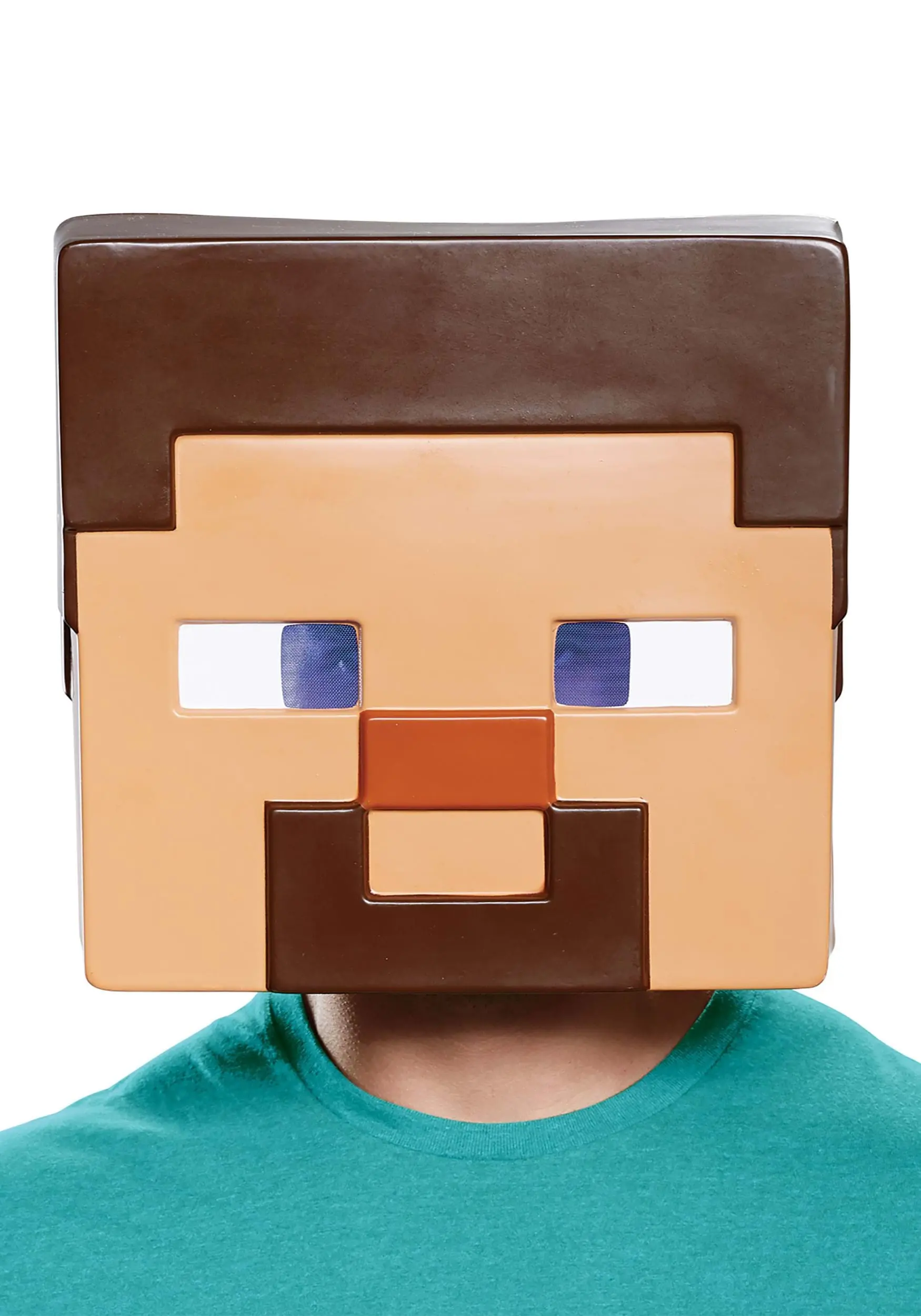 Disguise Minecraft Steve Full-Face Mask For Adults. 3 Disguise Minecraft Steve Full-Face Mask For Adults.