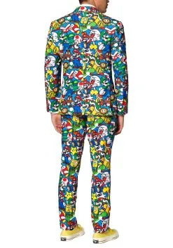 Opposuits Opposuit Super Mario Men's Suit 5 Opposuits Opposuit Super Mario Men's Suit -Fun Costumes Store opposuit super mario mens suit alt 1