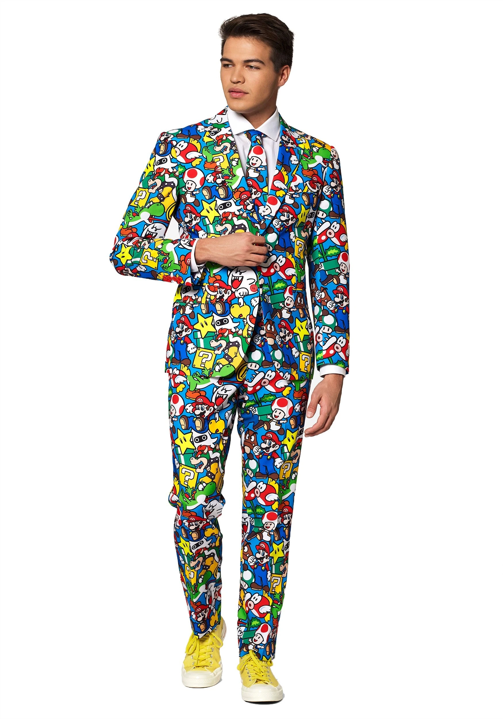 Opposuits Opposuit Super Mario Men's Suit 3 Opposuits Opposuit Super Mario Men's Suit