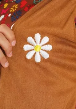 Fun World Peace & Love Hippie Adult Costume -Fun Costumes Store peace love hippie womens costume 3