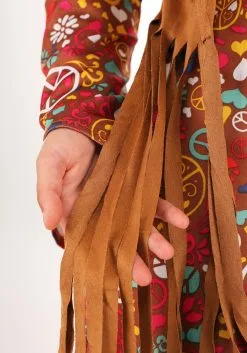 Fun World Peace & Love Hippie Adult Costume -Fun Costumes Store peace love hippie womens costume 5