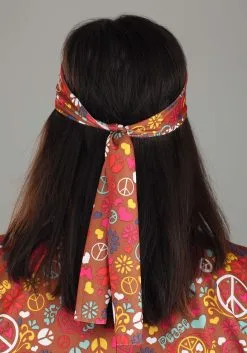 Fun World Peace & Love Plus Size Costume -Fun Costumes Store peace love plus size costume alt 6