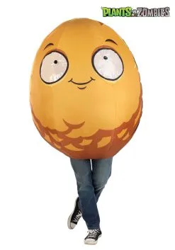 NingBo Wonderful Industry & Trade Ltd Plants Vs Zombie Inflatable Wall-Nut Costume For Adults