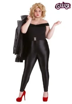 Fun Costumes Plus Size Women's Deluxe Grease Bad Sandy Costume