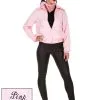 Fun Costumes Plus Size Deluxe Pink Ladies Jacket Costume -Fun Costumes Store plus size deluxe pink ladies jacket