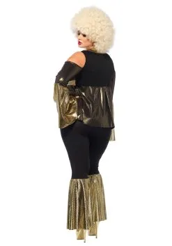 LEG AVENUE Plus Size Disco Diva Costume -Fun Costumes Store plus size disco diva costume 1