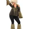 LEG AVENUE Plus Size Disco Diva Costume -Fun Costumes Store plus size disco diva costume