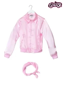 Fun Costumes Grease Plus Size Pink Ladies Costume Jacket -Fun Costumes Store plus size pink ladies jacket alt 5