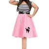 Fun World Plus Size Poodle Skirt Dress Costume -Fun Costumes Store plus size poodle skirt dress