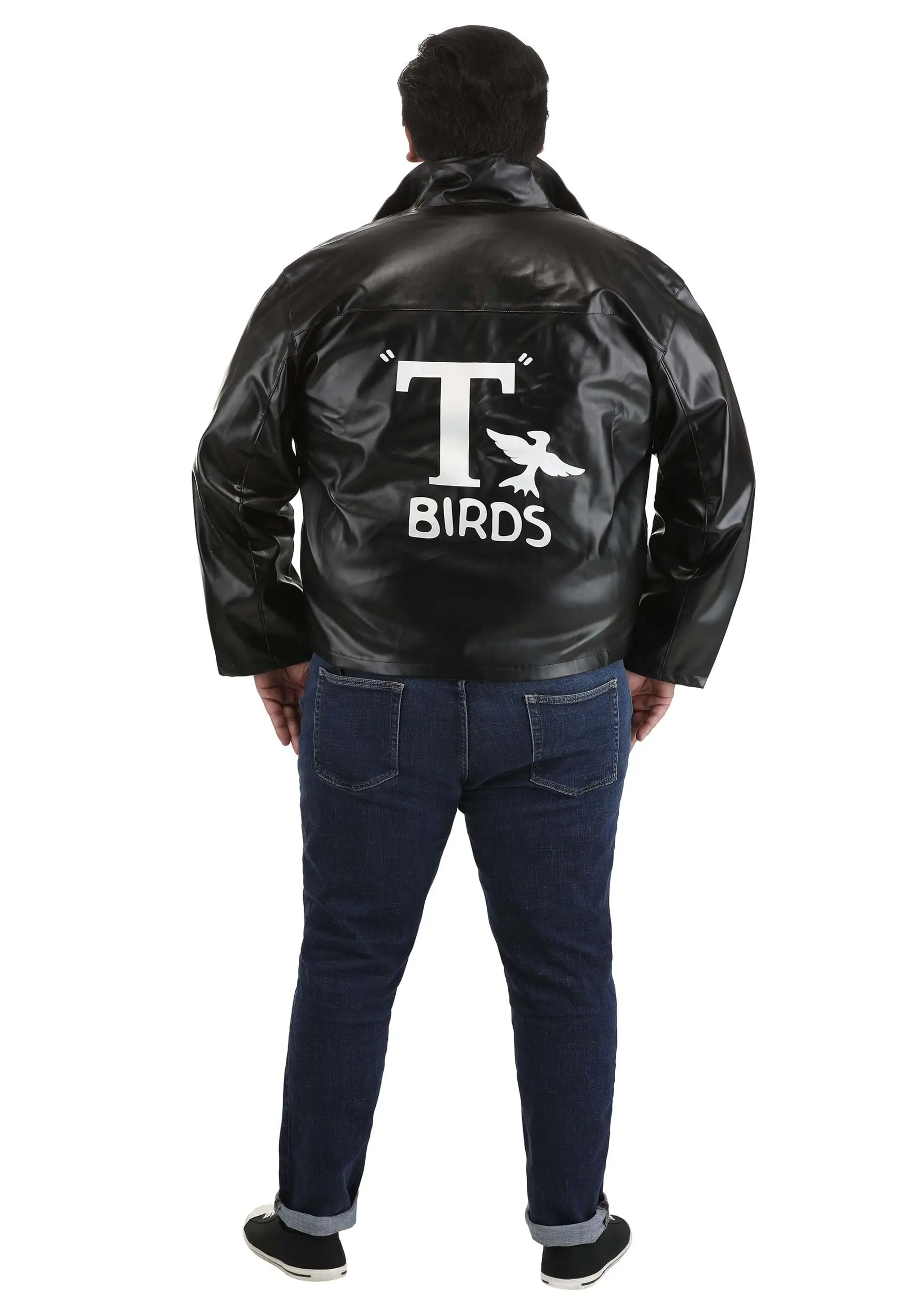 Fun Costumes Grease T-Birds Plus Size Jacket Costume 4 Fun Costumes Grease T-Birds Plus Size Jacket Costume - Image 2