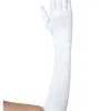 Fun Costumes Plus Size White Elbow Length Gloves -Fun Costumes Store plus white gloves update main