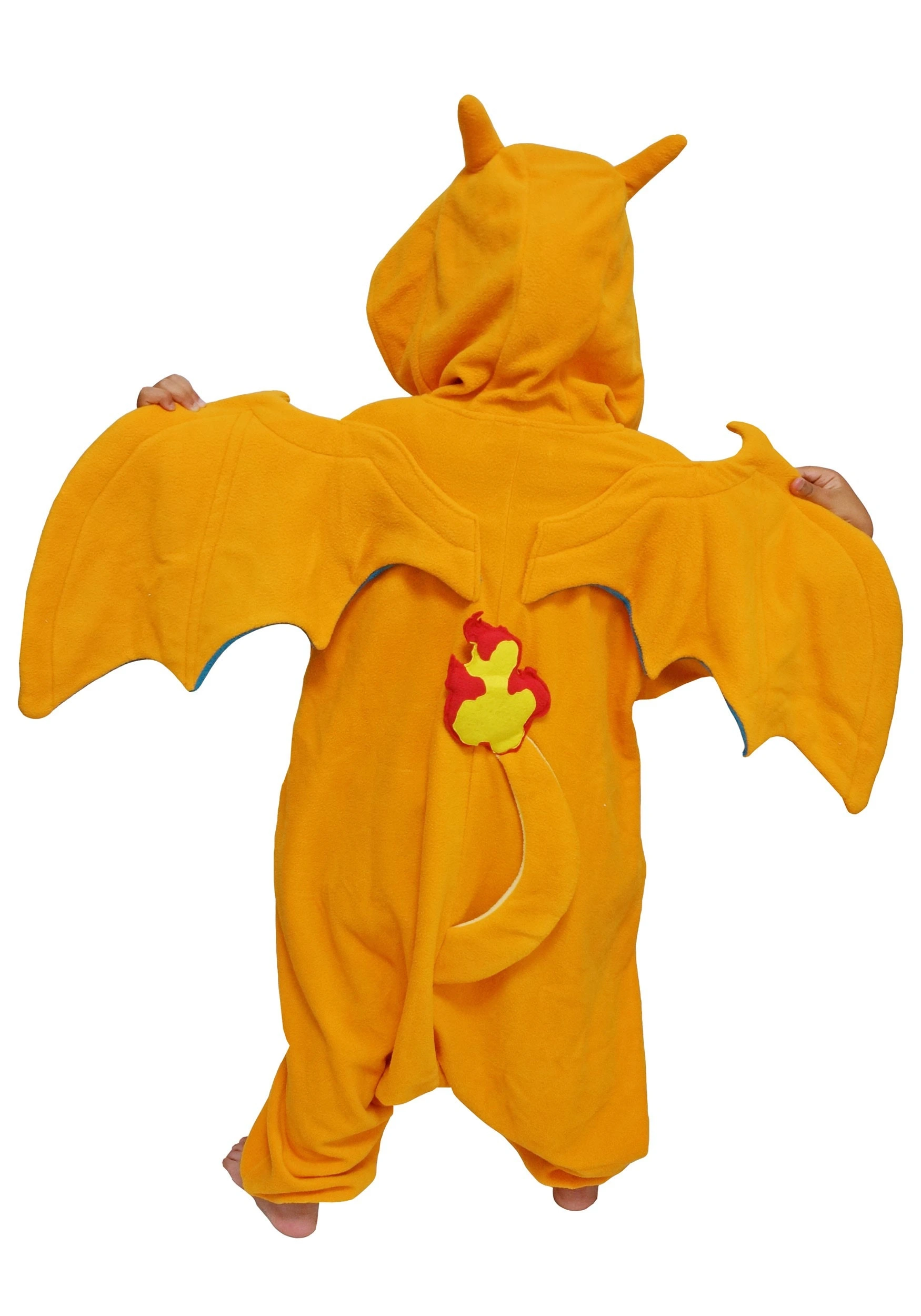 Sazac Kid's Pokémon Charizard Kigurumi Costume 4 Sazac Kid's Pokémon Charizard Kigurumi Costume - Image 2