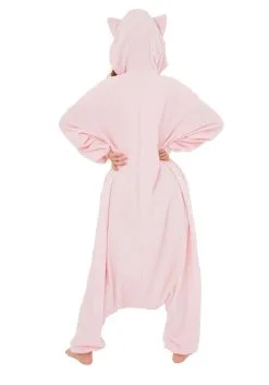 Sazac Pokémon Jigglypuff Adult's Kigurumi -Fun Costumes Store pokemon jigglypuff adult kigurumi alt 2