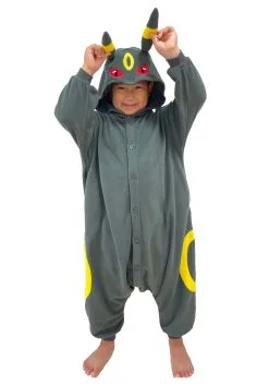 Sazac Pokémon Umbreon Kigurumi For Kids -Fun Costumes Store pokemon kdis umbreon kigurumi alt 2