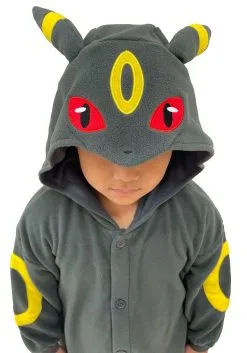 Sazac Pokémon Umbreon Kigurumi For Kids -Fun Costumes Store pokemon kids umbreon kigurumi alt 4