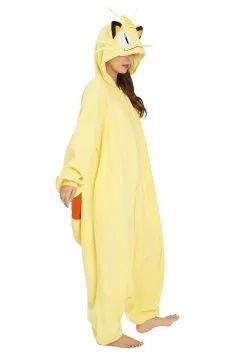 Sazac Pokemon Meowth Kigurumi Costume For Adults 8 Sazac Pokemon Meowth Kigurumi Costume For Adults -Fun Costumes Store pokemon meowth adult kigurumi alt 2