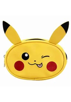 Bioworld Merchandising / Independent Sales Pokémon Pikachu Fanny Pack For Adults 12 Bioworld Merchandising / Independent Sales Pokémon Pikachu Fanny Pack For Adults -Fun Costumes Store pokemon pikachu fanny pack alt 2
