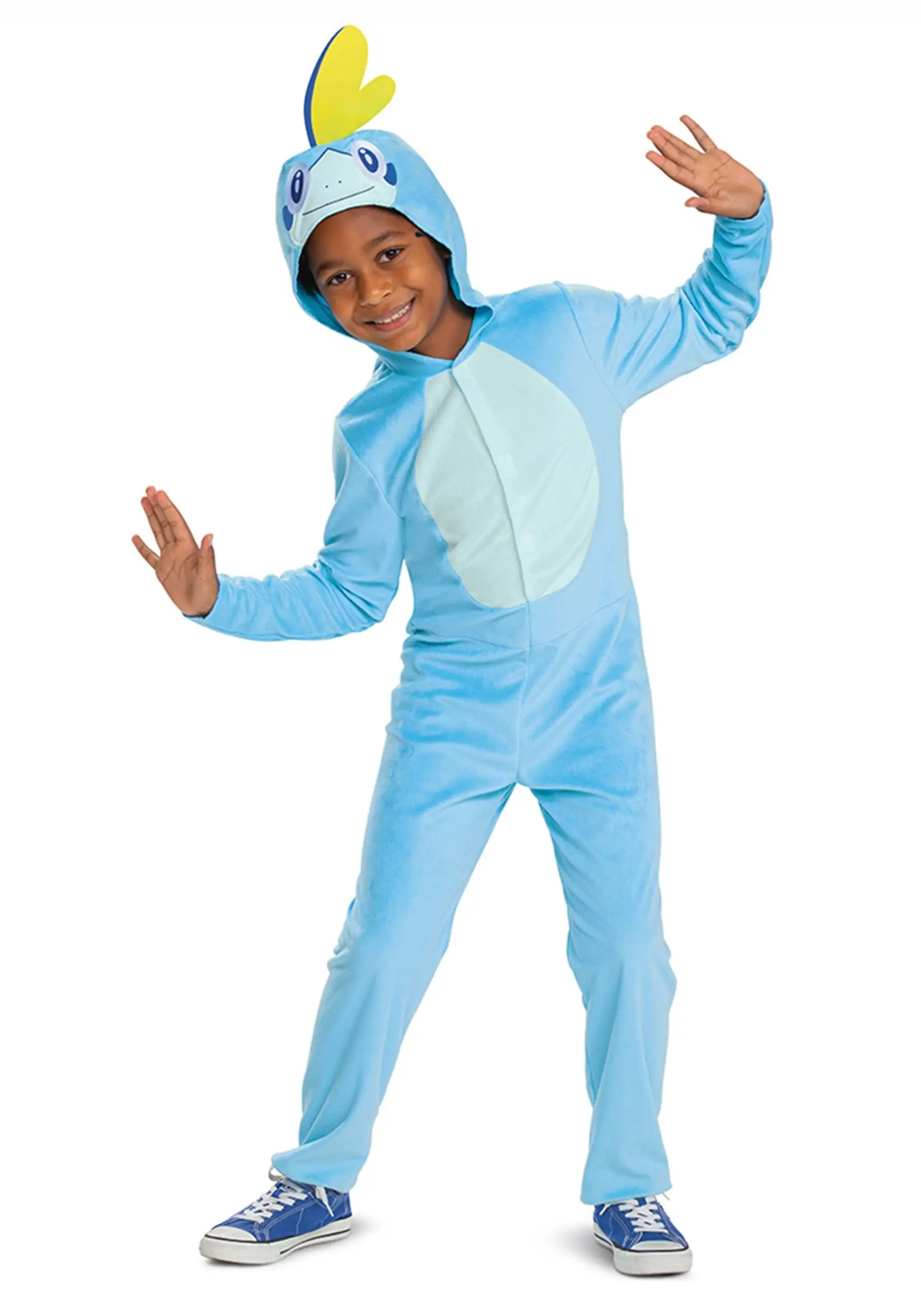 Disguise Kid's Pokémon Sobble Hooded Jumpsuit Classic Costume 3 Disguise Kid's Pokémon Sobble Hooded Jumpsuit Classic Costume