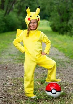 Disguise Pokémon Toddler Pikachu Classic Costume -Fun Costumes Store pokemon toddler pikachu classic costume alt 2