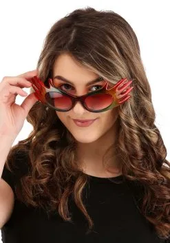 Elope Hands Rainbow Glasses -Fun Costumes Store rainbow hands glasses alt 1