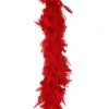 Fun Costumes Red 80 Gram Feather Boa -Fun Costumes Store red 80 gram feather boa