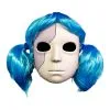 TRICK OR TREAT STUDIOS Sally Face Mask And Wig Combo For Adults
