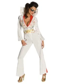 Rubies Costume Co. Inc Sexy Elvis Jumpsuit Costume For Women