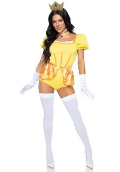 LEG AVENUE Sexy Sunflower Princess Costume For Women -Fun Costumes Store sexy sunflower princess womens costume alt 2