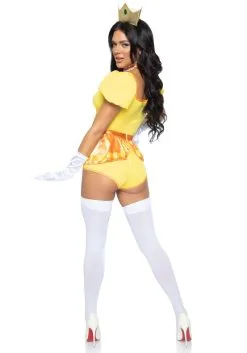 LEG AVENUE Sexy Sunflower Princess Costume For Women -Fun Costumes Store sexy sunflower princess womens costume alt 3