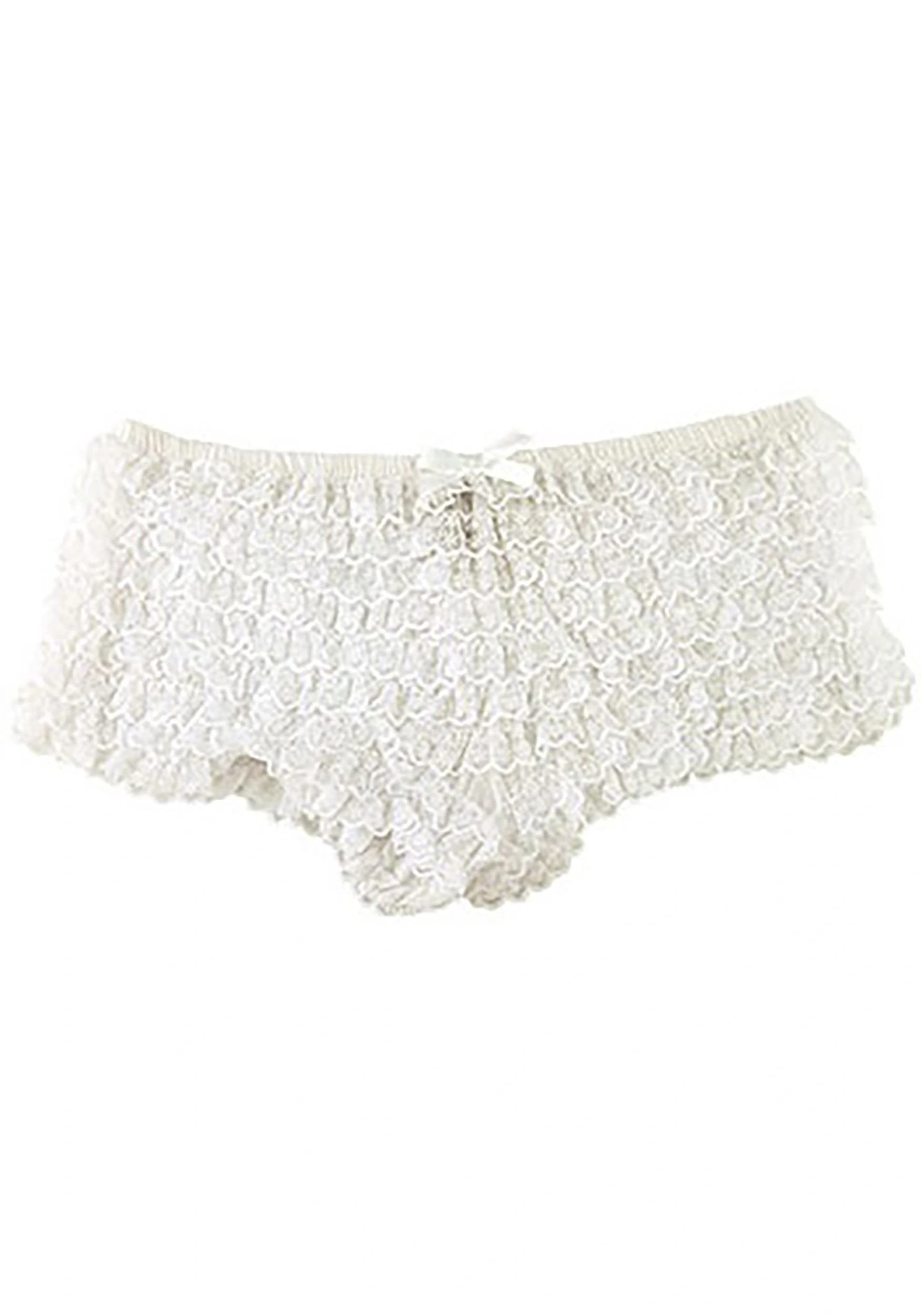 LEG AVENUE White Ruffle Tanga Sexy Panties 3 LEG AVENUE White Ruffle Tanga Sexy Panties