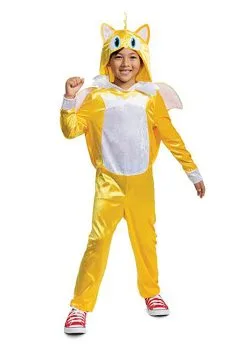 Disguise Sonic 2 Classic Tails Movie Costume For Kids 19 Disguise Sonic 2 Classic Tails Movie Costume For Kids -Fun Costumes Store sonic 2 child classic tails movie costume alt 6