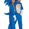 Disguise Sonic 2 Deluxe Sonic Movie Costume For Kids -Fun Costumes Store sonic 2 child deluxe sonic movie costume